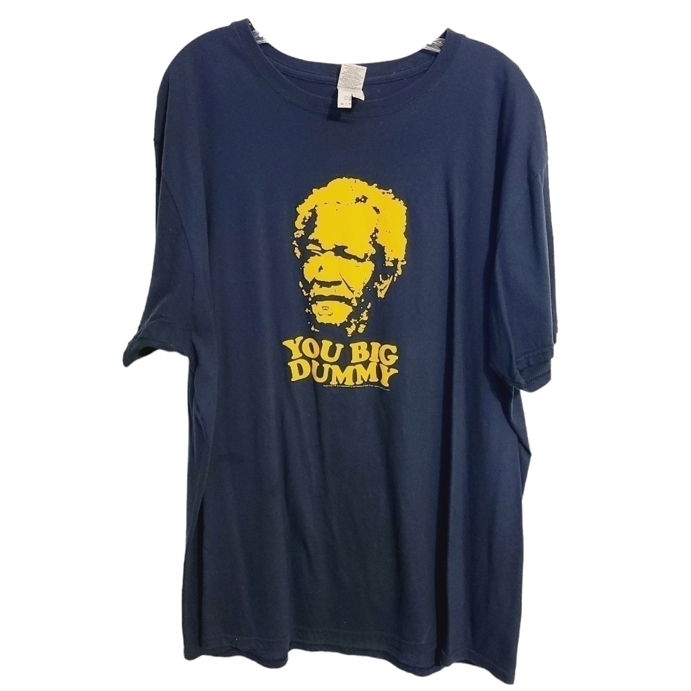 Gildan | Men's Navy You Big Dummy Sanford Novelty T-Shirt (Size 2XL)